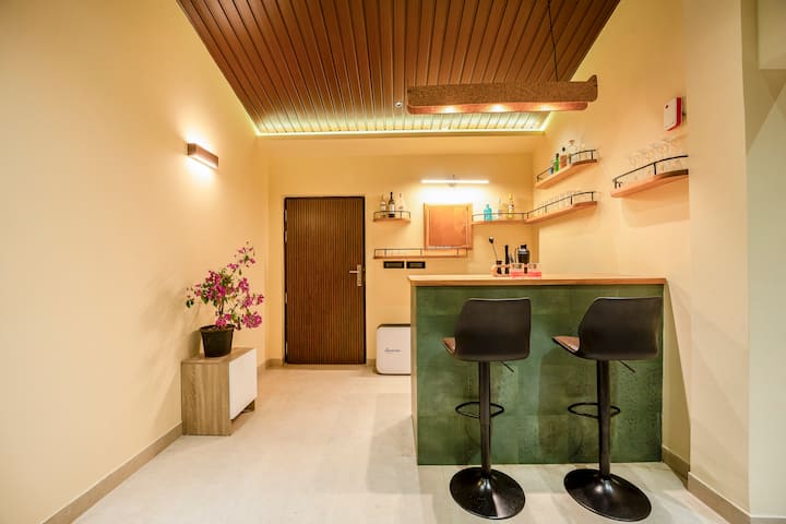 Bebinca 2bhk | Luxe | Private Bar Lounge | Pool - Goa
