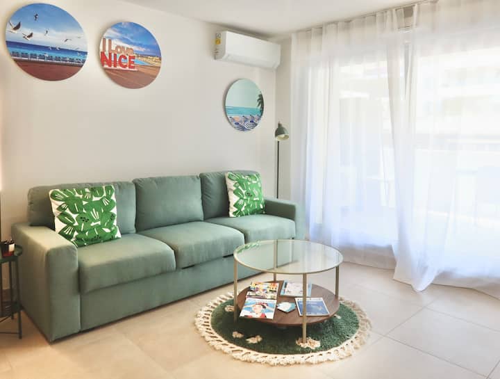 Nice Time - Chic Apartment Sunny Terrace Nice Port - Èze