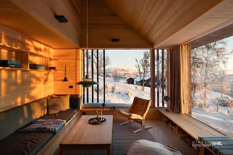 Top performing Airbnb: Stunning architect-designed mountain cabin in Ål