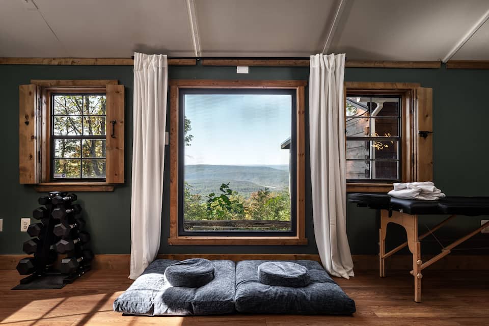 The Cabin & Spa, above the Cacapon valley, Great Cacapon, West Virginia, United States, photo 10 of 10