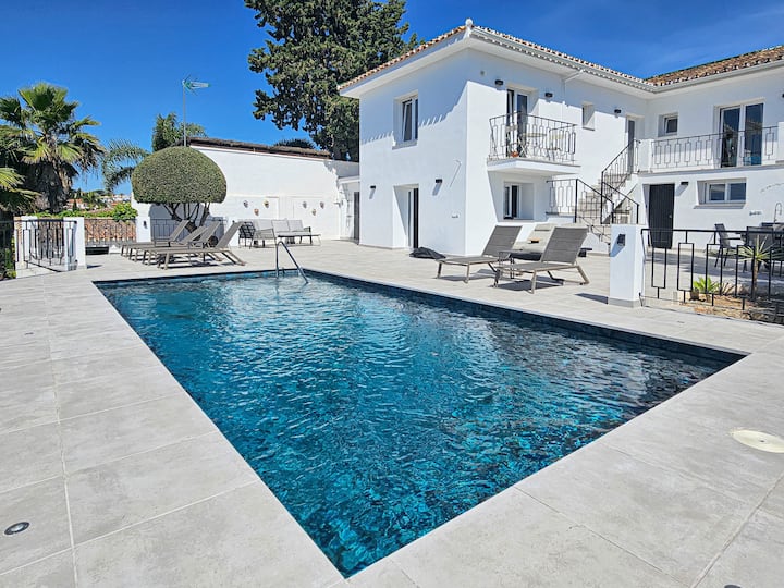 Villa With Private Pool & Casita + Sea Views - Mijas