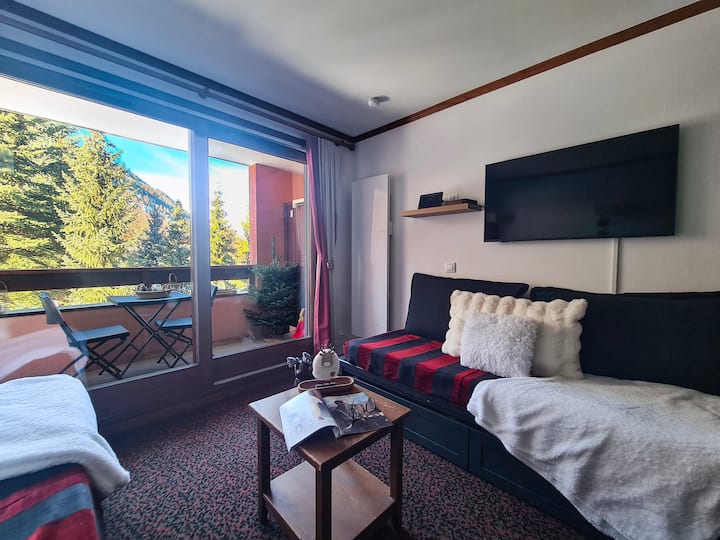 L'alpina-pied De Piste-central-balcon-parking-wifi - Serre Chevalier
