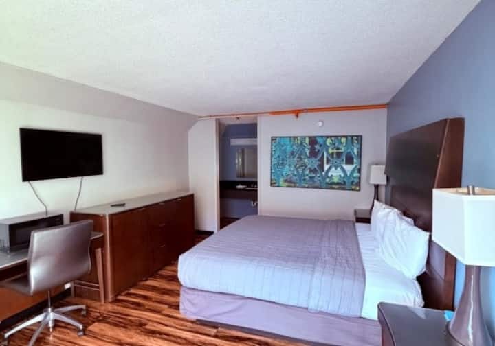 King Efficiency Kitchenette Room - Cartersville, GA