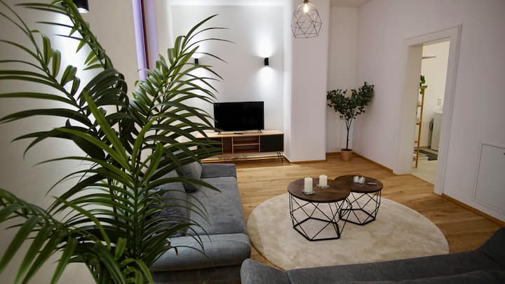 125 M² City-apartment Für 6 | 2 Schlafzimmer - Fürth