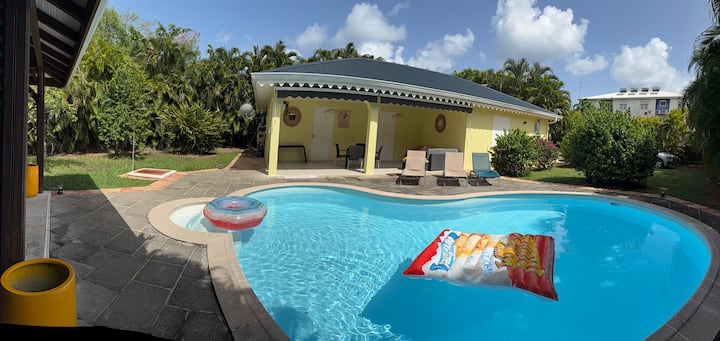Villa Solana, Piscine Privée Avec Jardin Tropical - Martinique