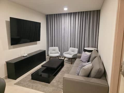 Popular Airbnb listing: Luxurious Apt. 100% equipped | Pool, Gym and more in Lomas De Sotelo