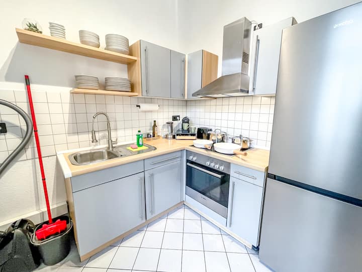 Infrarotkabine | Tiefgarage | Zentrum | 2 Zimmer - Leipzig Hbf Station