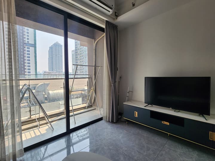 Grand 2br Moderne | Piscine, Gym & Cuisinecomplète - Camboya