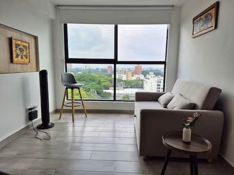 Top performing Airbnb: Modern apartment near Arena Cañaveralejo in Cuarto De Legua Guadalupe