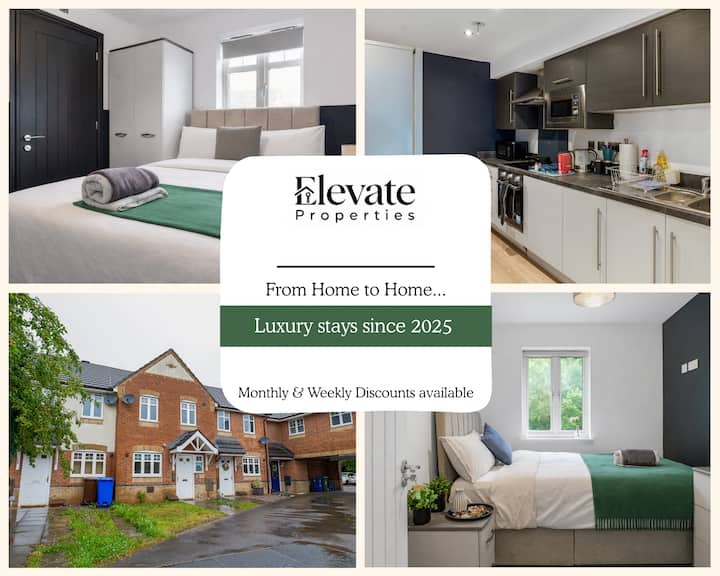 Clean House, Ideal For Workers, Sleeps 8 - Higher End - Greater Manchester