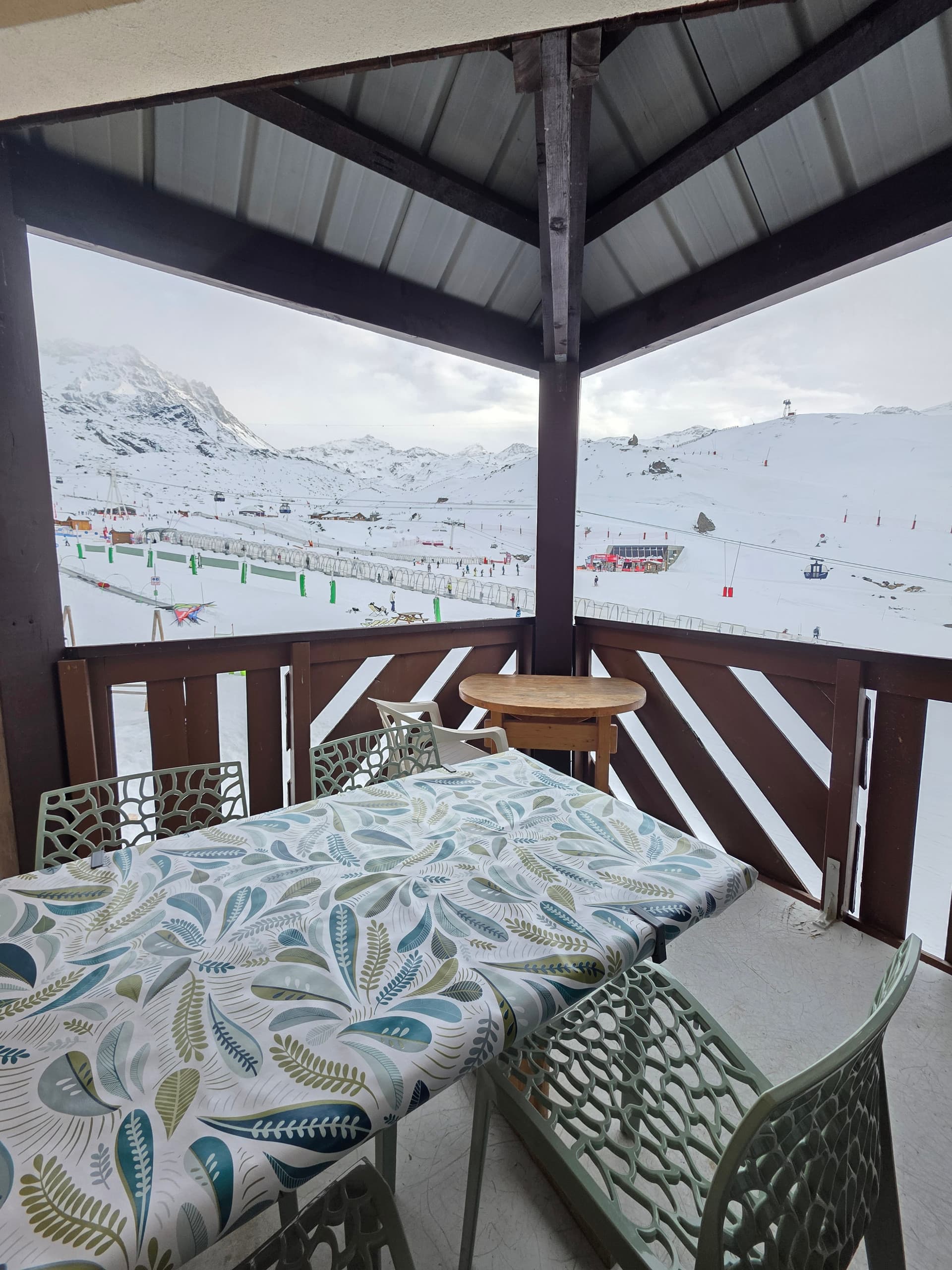 Val thorens appartement 2 ch avec belle vue sud