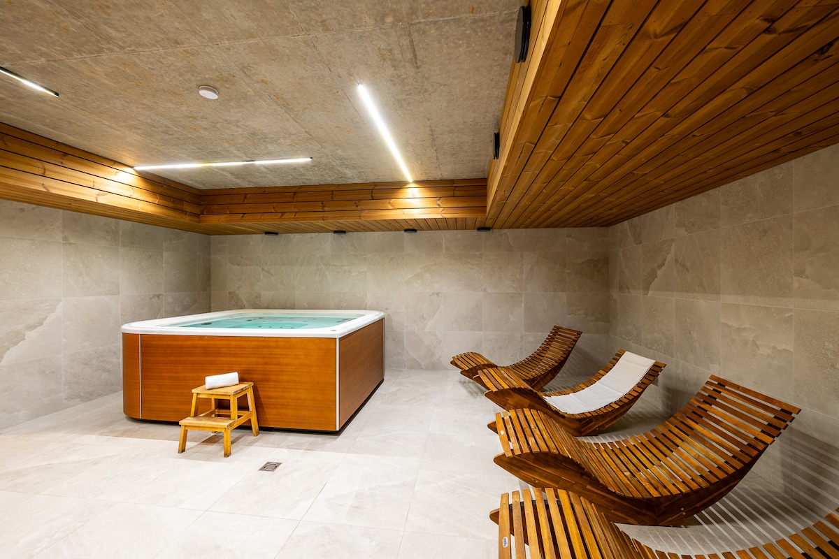 Curated visual reference: Wellness Apartment Construction Reference: Mountain Wellness Apartment 2 4 With Private Spa