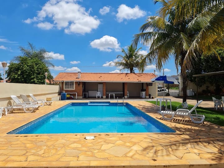Chácara Completa Com Piscina Lazer E Tranquilidade - São Pedro