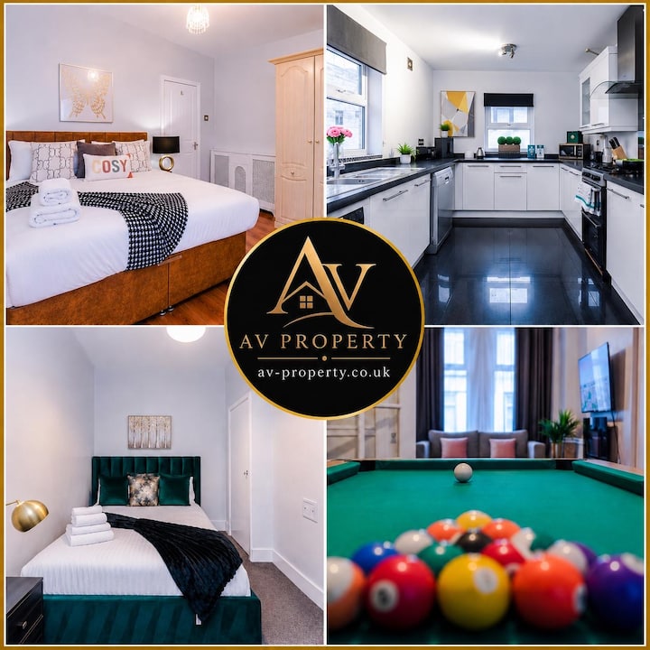 Offers ~ 3 Bed ~ Pool Table ~ Modern ~ Sleeps 5 - Liverpool