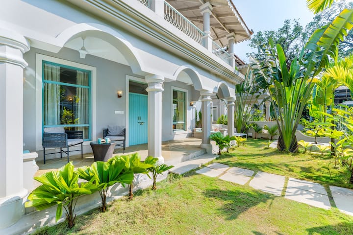 Sereno Zen 3bhk Bali Theme Villa W/private Pool - Goa