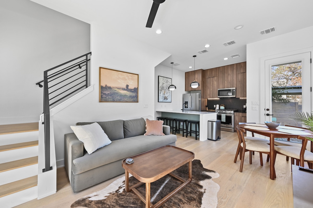 EastAustin*3bath*Walkable*DowntownIn7Mins