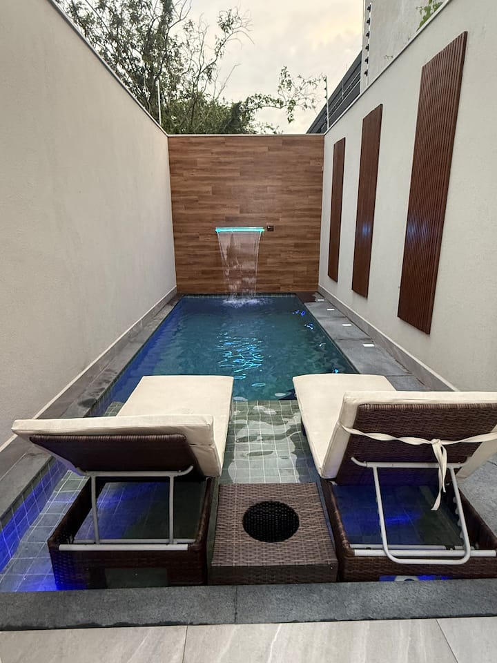 Sobrado Bertioga Ar Condicionado Piscina Aquecida - Bertioga