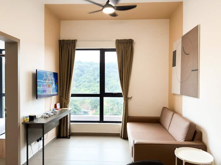 Mossaz Pj | Joyful 2bedroom【netflix 】Hextar Mall - Petaling Jaya