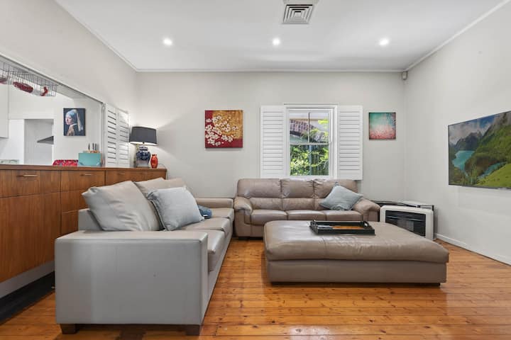 Quiet Garden Home Near The Metro - 노스 시드니
