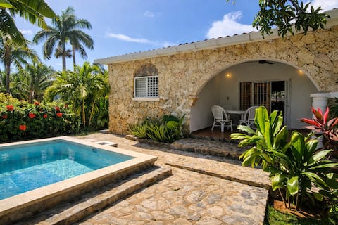 Casa los Mangos. Private pool 150 m from the beach