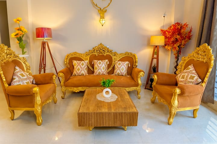 The Dream Palace A Private 3bhk By Grover Stays - 法裡達巴德