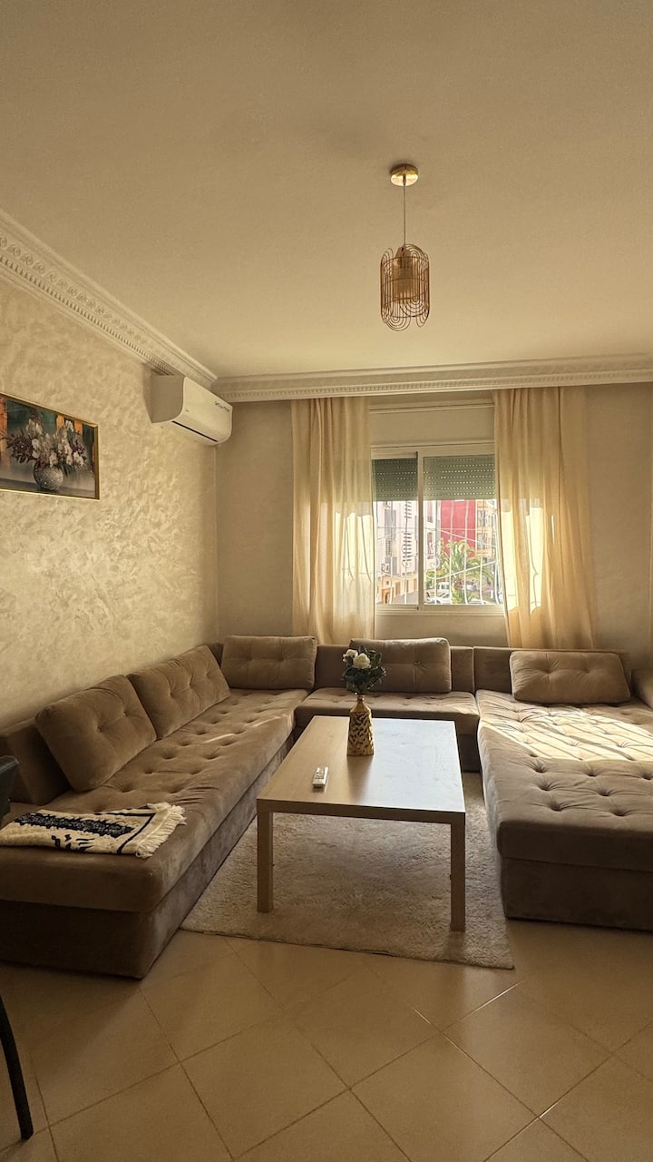 Cozy Appartement - 10min Du Stade Moulay Abdelah - Témara
