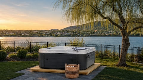 River Views & Hot Tub | Riverview on Washington