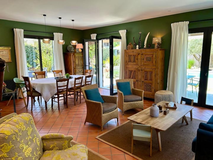 Maison De Vacances Avec Piscine, Tennis & Pétanque - Arcachon