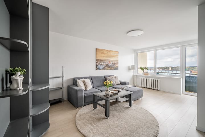 Panoramic Church View Apartment In City Center - Vilna