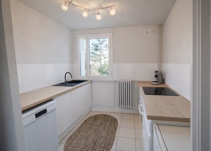 Chambre 3 Privée Lit Double – Béthune Centre - Béthune