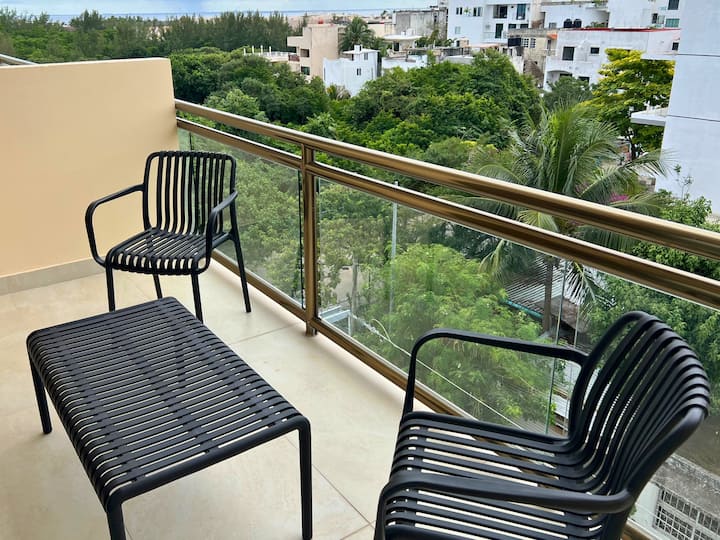 1br En 5ta Avenida - Rooftop/alberca - Playa del Carmen