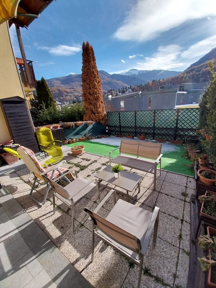 Trilo, Attrezzato Giardino Privato, Comodo Servizi - Sauze d'Oulx