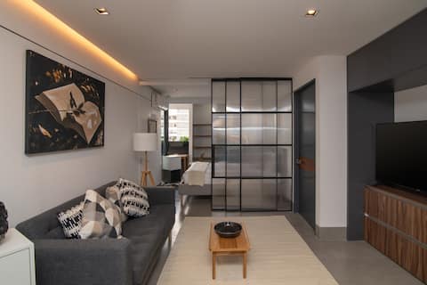 Successful Airbnb property: Chic | Terrace, Views, AC | Reforma, Polanco, Park in Miguel Hidalgo