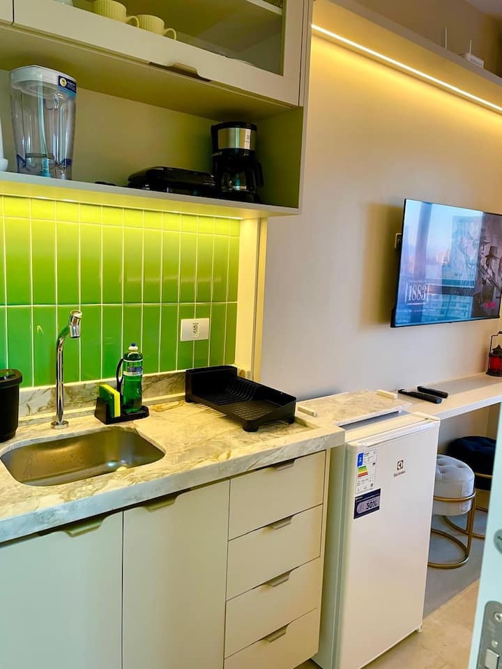 Belo Studio Sofisticação Elegância Ar Condicionado - Curitiba