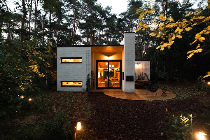 Sixties Boshuis Met Giga Aquarium En Osb-afwerking - Lille