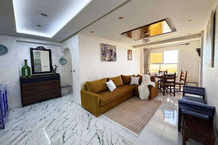 Oceanfront -Sea View From All Rooms-beach & City - Tanger
