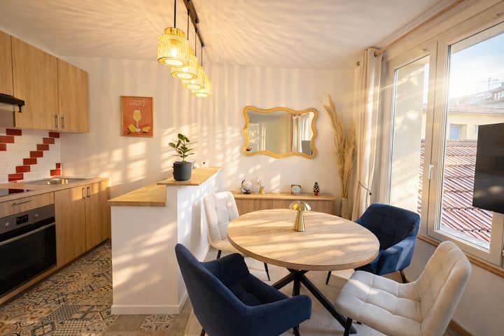 25' Paris -Joli Studio-centre-ville- 5' Gare Rer A - Poissy