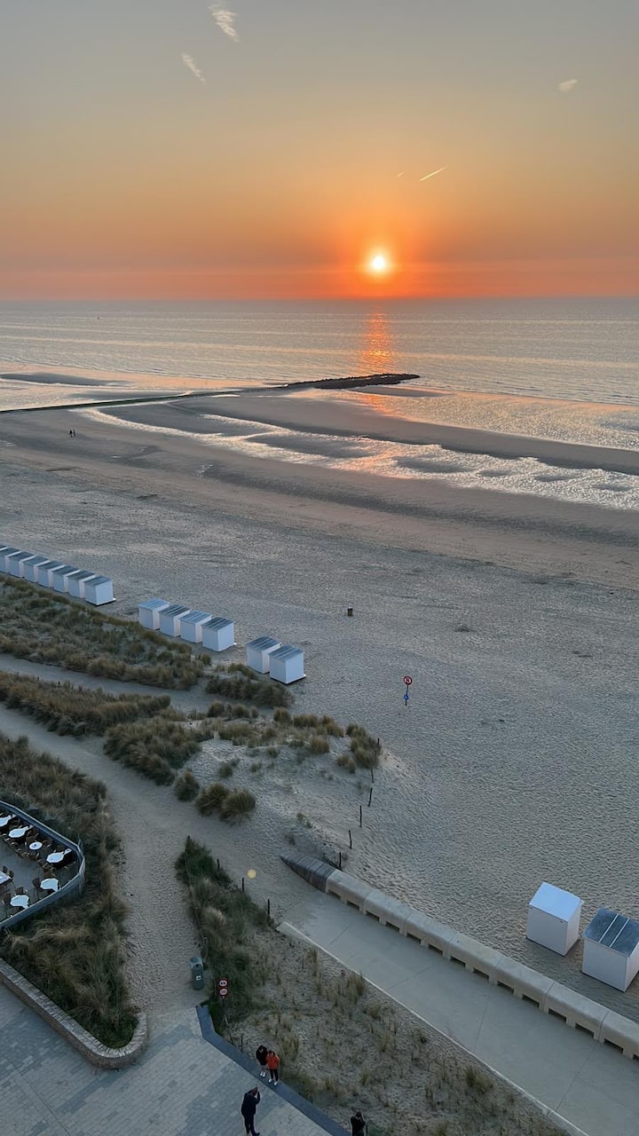 Moderne Studio Op Zeedijk - Terras En Zicht Op Zee - Middelkerke