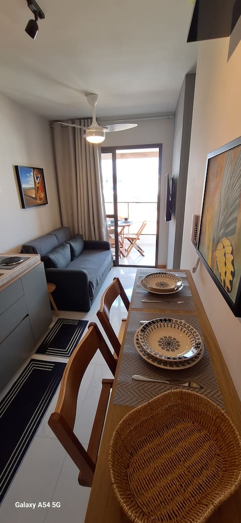Popular Airbnb listing: In Salvador, a cozy place for leisure or work. in Jardim Armação