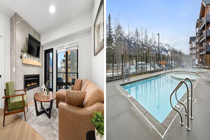 15 Min To Banff | Pool & Hot Tub | Stunning Views - Canmore