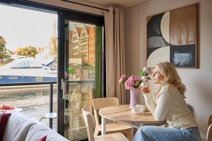 Houseboat Sail | Old Town | 2 Bedrooms | Sauna - Danzig
