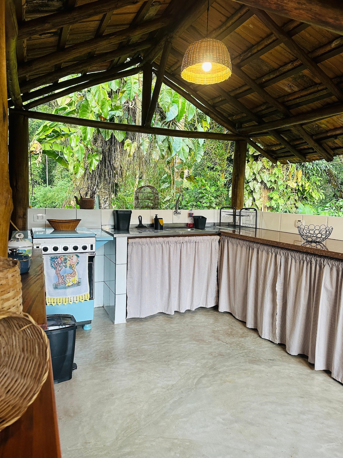 Área externa da Pousada Vitruvie