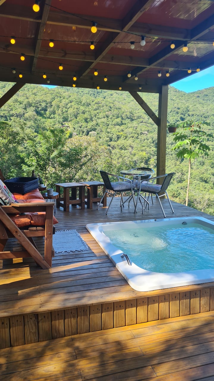 Chale Privativo Vista Sensacional  Jacuzzi Externa - Santo Amaro da Imperatriz