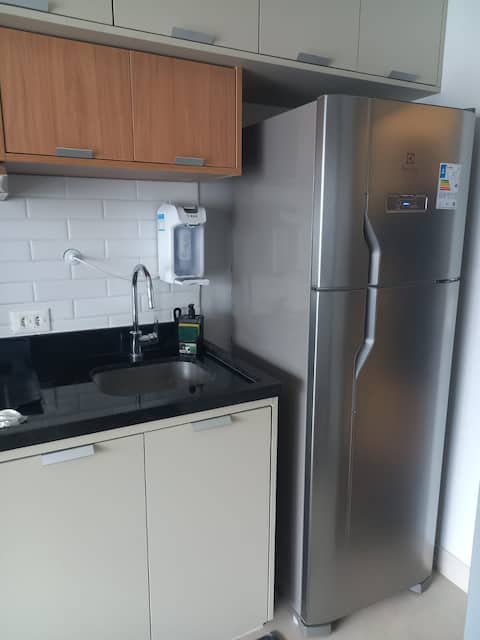 Popular Airbnb listing: New Studio - Patteo Klabin - Gym and Pool in São Paulo