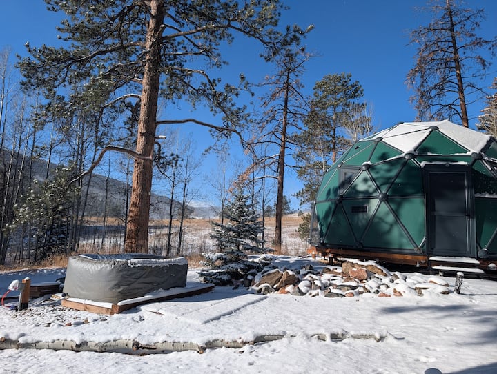 Prisma in the Pines Dome | Red Rocks | Hot Tub - Dome houses for