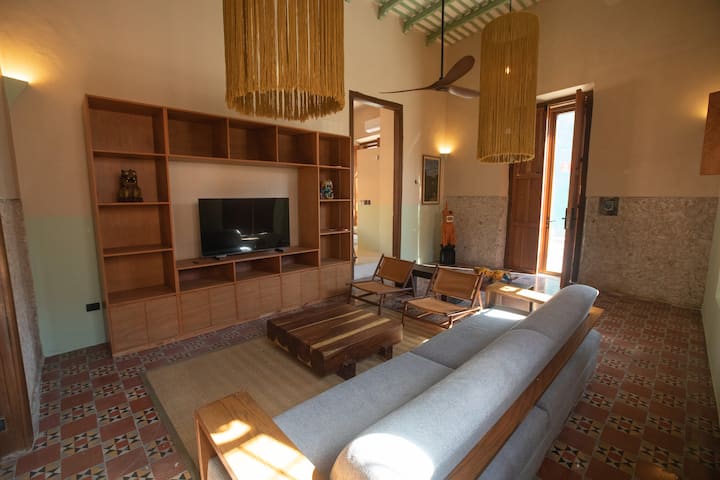 Casona Restaurada En El Centro De Merida-4br - Yucatán