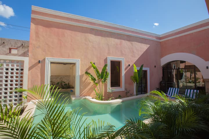 Casona Restaurada En El Centro De Merida-4br - Yucatán