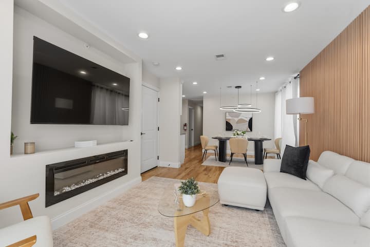 Modern 3br Apartment Near Nyc & Ewr + Free Parking - Elizabeth, NJ