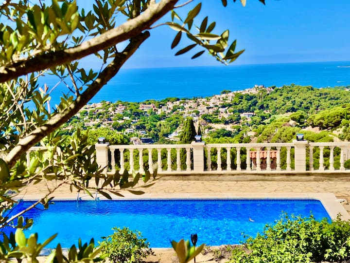 V&v Lloret-villa Paradise, Vue Panoramique Sur Mer - Lloret de Mar