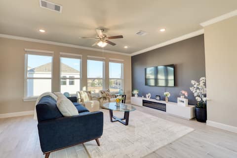 Top performing Airbnb: Newly built gated House | 4 Bedrooms l NRG Stadium in South Acres / Crestmont Park